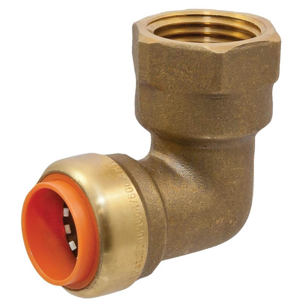 P707-3-LF PUSH 3/4 90 DEGREE PUSHXF ELB