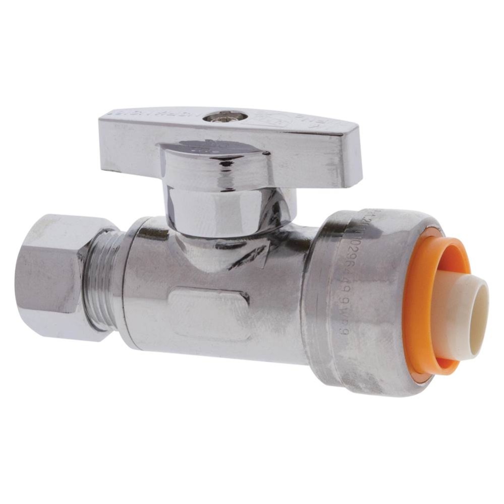 P7180-LF 1/2X3/8 PUSHXCOMPRS STRGHT STOP