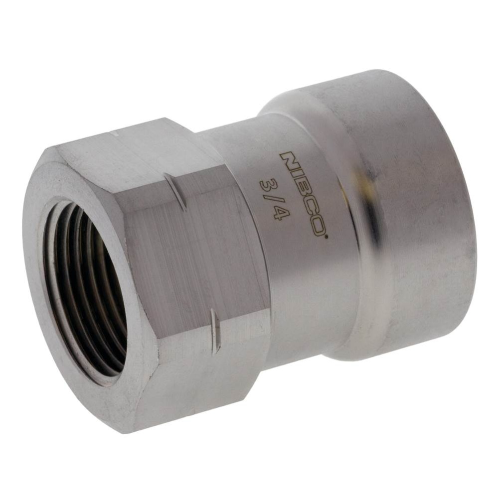 PC203 3/4 PRESS X F ADAPTER, CBN STL