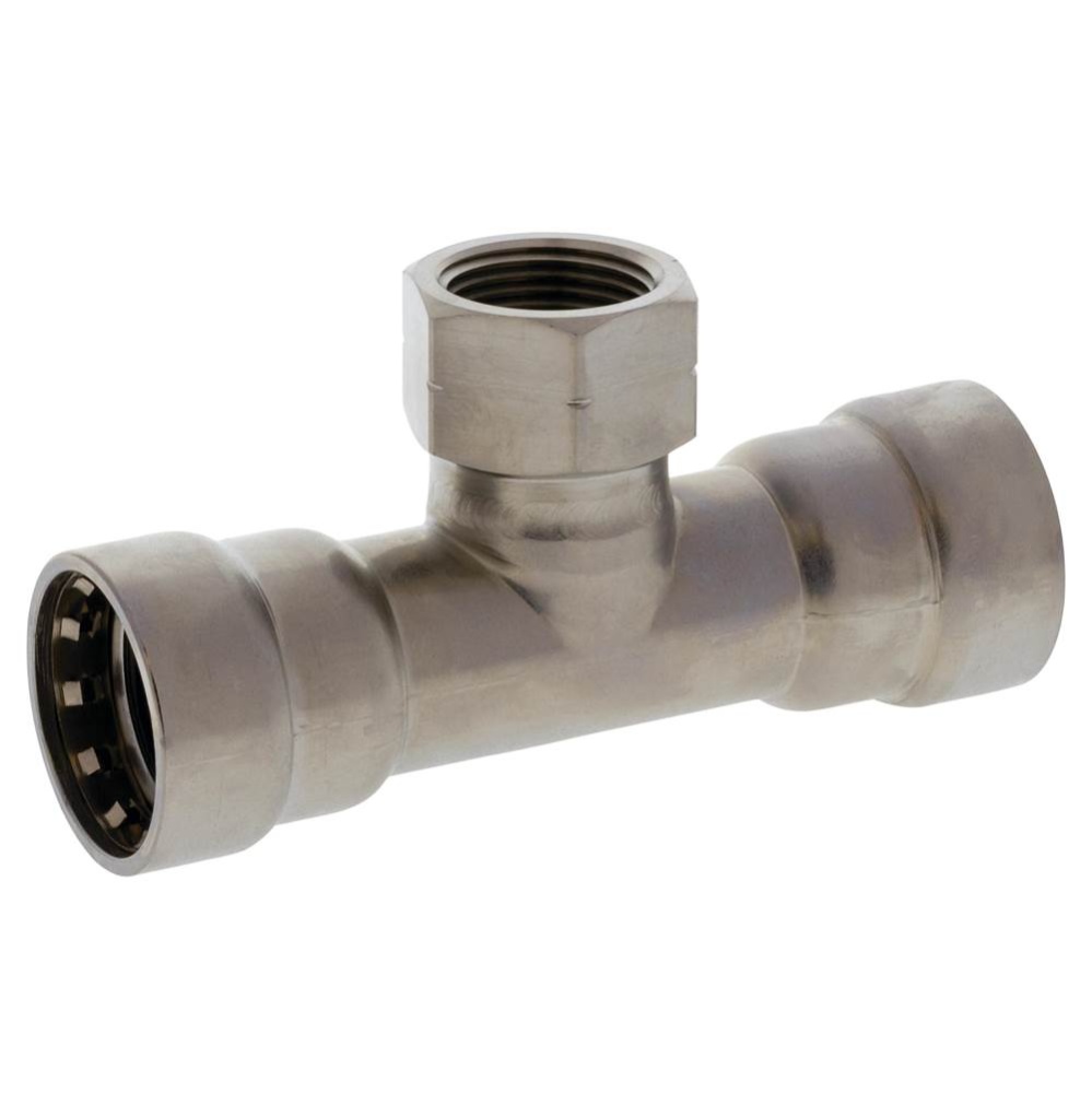 Pc212 3/4X3/4X1/2 PRSxPRSxf Tee, Cbn Stl