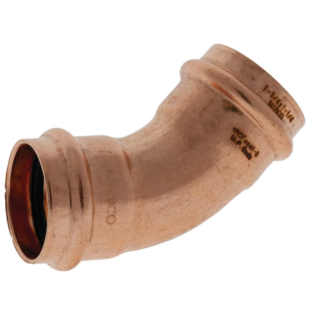 Pc606 11/4 Press X Press 45 Elbow LD