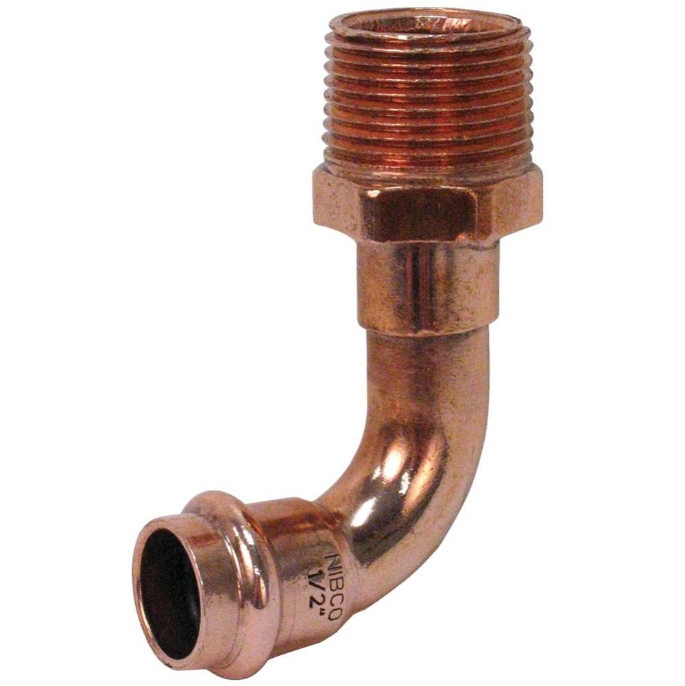 PC607-4 2 PRESS X M 90 ELBOW LD