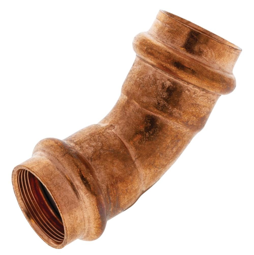 PC9606-LT 2-1/8 OD PRESS 45 ELBOW