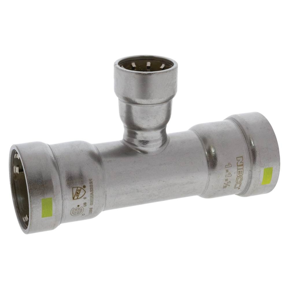 Pch211 1X1X1/2 Press Tee, Cbn Stl