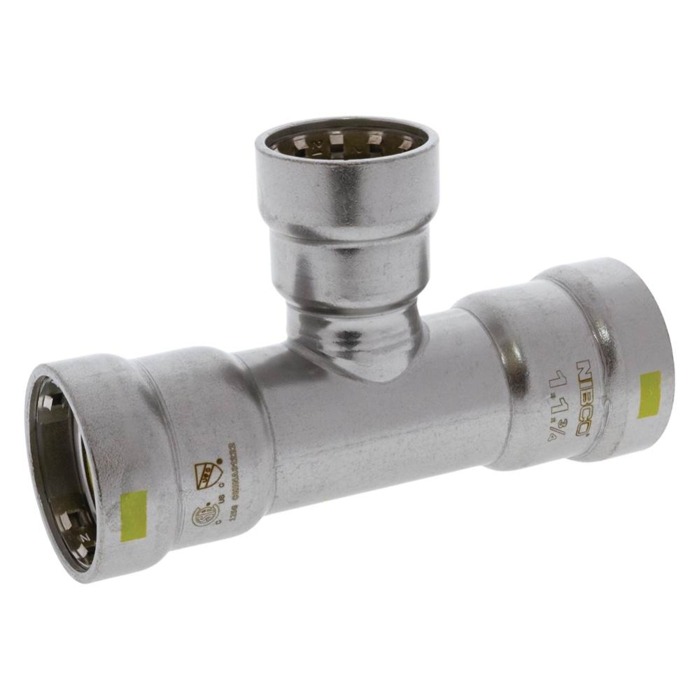 Pch211 1X1X3/4 Press Tee, Cbn Stl