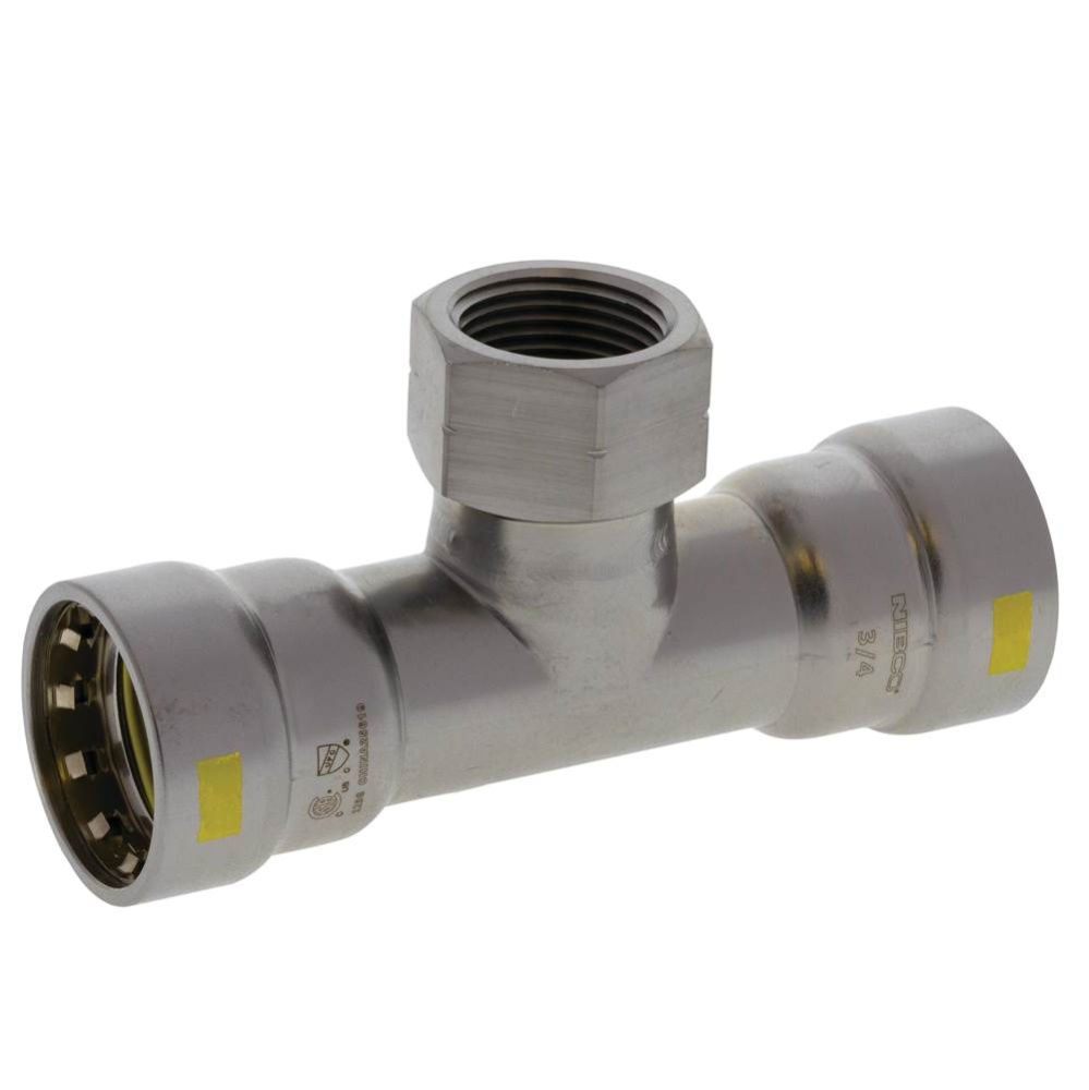 Pch212 3/4 PRS X PRS X F Tee, Cbn Stl