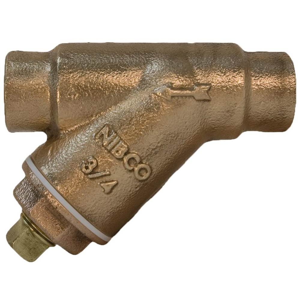 S221A 1 1/2 20 MESH W/PLUG BRZ STRNR