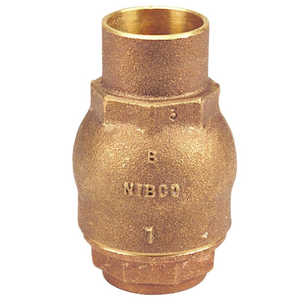 S480Y 2 SOLDER RING CK VALVE BRZ