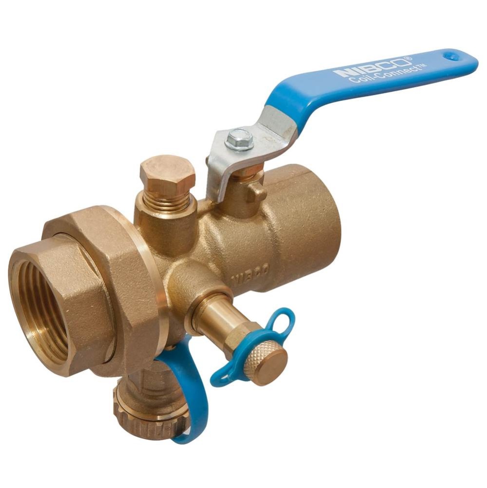 T1830 2 THD END COMBO BV W/DRAIN