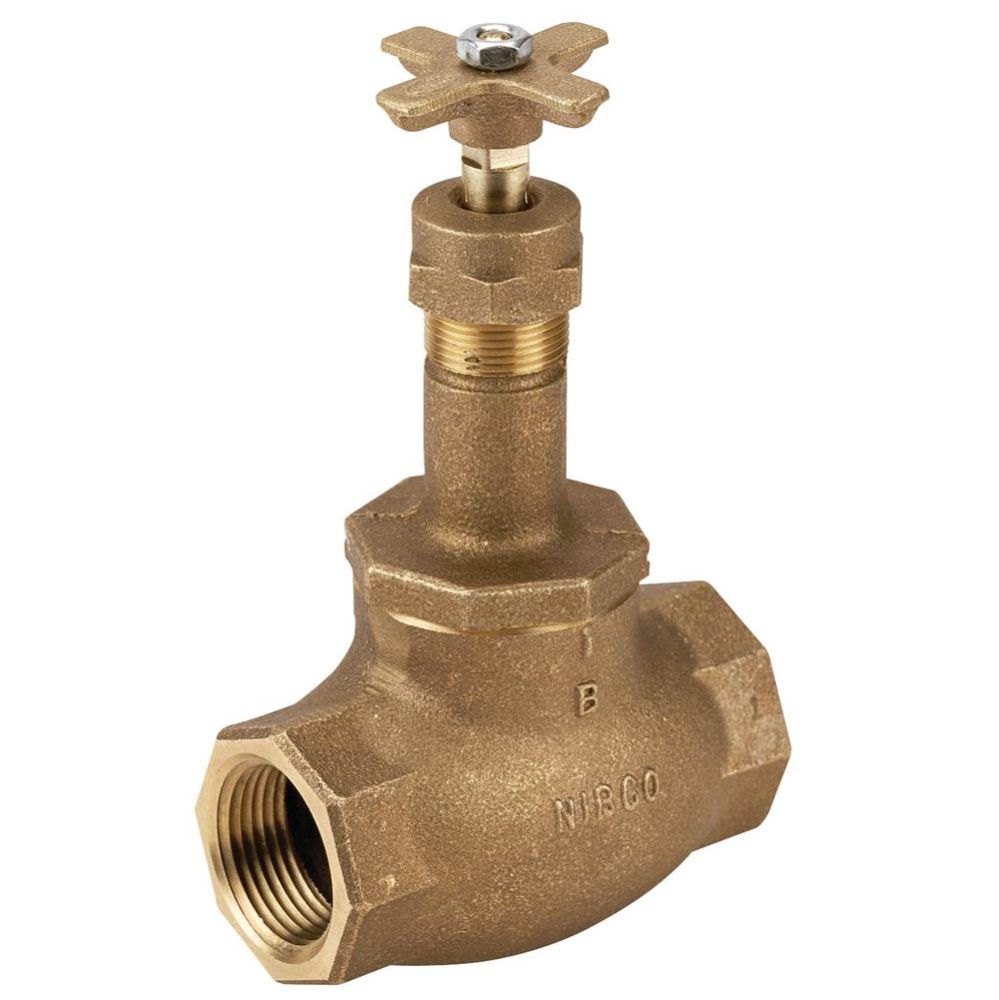 T211YK 1 THD 125No. GLOBE W/CROSS HDLE