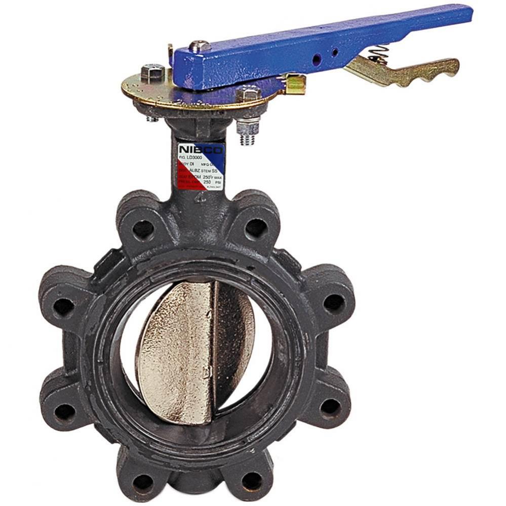 LD31223 3 LUG BFV L/LK HNDL DUCT IRON