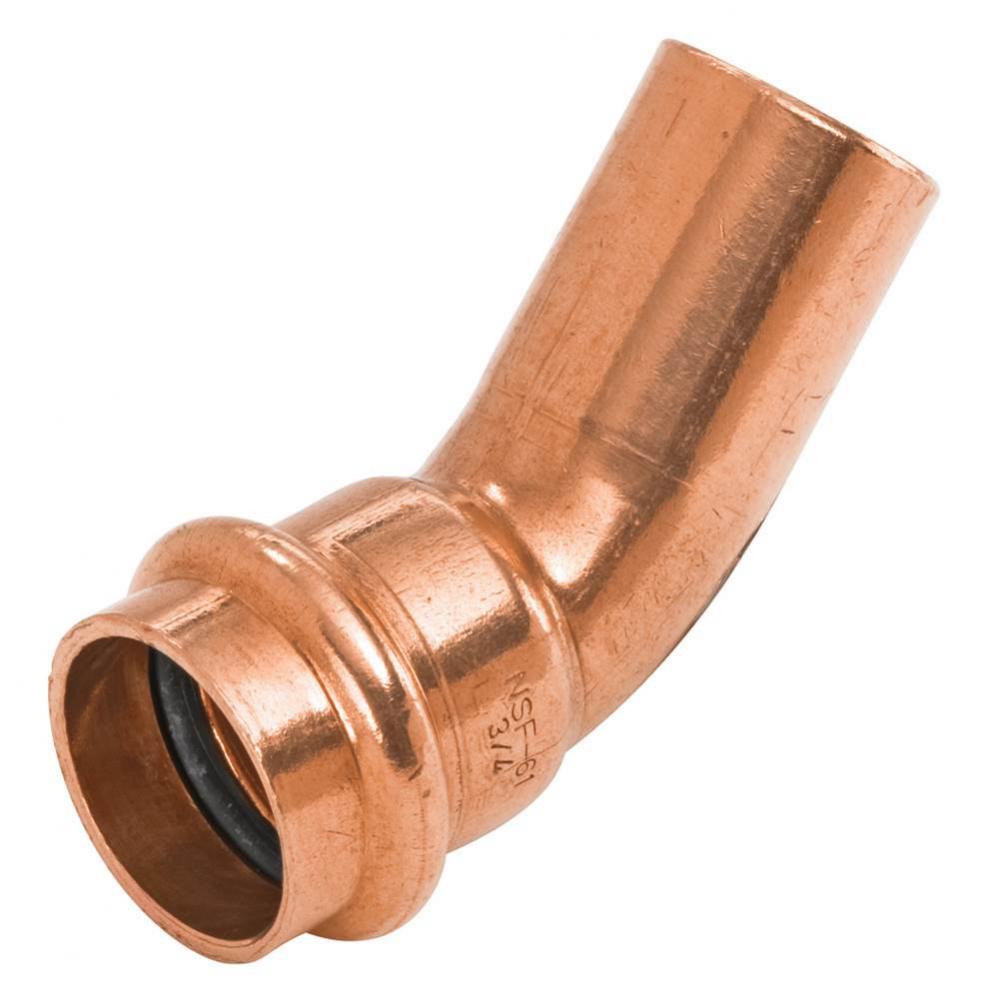 PC606-2 1/2  FTG X PRESS 45 ELBOW LD