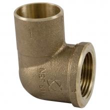 Nibco B06405L - 707-3R-LF 1/2X1/4 CXF 90 ELBOW CAST