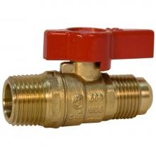 Nibco N012516 - GBVA12M 1/2FL X 1/2M GAS BALL VALVE
