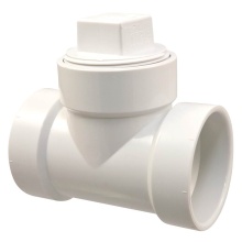 Nibco K159100 - 4814 2 HXHXCOW/PLUG TEST TEE PVC