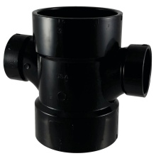 Nibco I270850 - 5835R 3X3X11/2X11/2 HUB DBLE SAN TEE ABS