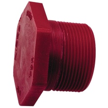 Nibco CD02350 - 6516-4 1 THD PLUG PVDF HEX