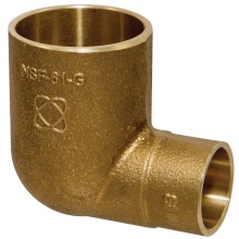 Nibco B05605L - 707R-LF 11/4X3/4 CXC 90 ELB CAST