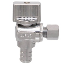 Nibco ND615L9 - 7165-LF ANGLE SUPPLY STOP 1/2PEX X 1/4OD