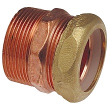 Nibco H033000 - 9047 11/4 Mxsj Dwv Trap Adapter Wrot