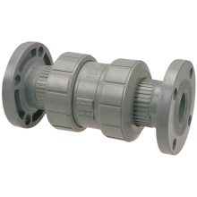 Nibco MB802AA - F51BC-V 1 FLG TU BALL CK FKM CPVC