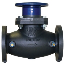 Nibco NHC801E - F737-A 21/2 Ansi Flanged Balancing Vlv