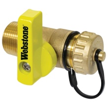 Nibco H-20303W - 3/4 MIP LF DZR BR ADD-A-DRAIN