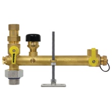 Nibco H-41653W-VR - 3/4 FIP Du-Wh Supply Vlv With Etsv-With Vr