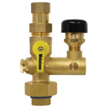 Nibco H-42662W-VR - 1/2 FIP Br-Wh Supply Vlv With Vrv