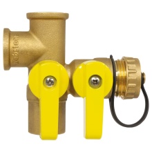 Nibco H-44672 - 1/2 FIP X FIP X FIP X Hose Etpsv