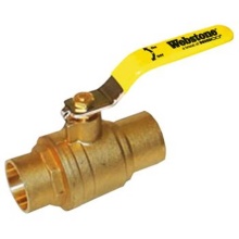 Nibco H-51705SSL - 1 1/4 CxC Fp Br Bl Vlv With Ss Lever