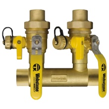 Nibco H-58354-53 - 1 1/4 SWTX1 HC DBL BL DRN KIT H-58354-53