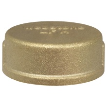 Nibco H-7-B604W - 1 GFT LF DZR BR CAP