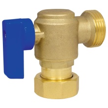 Nibco H-7-G234WB-A - G1 ANG LF BR BV w/ CHECK and BLUE HANDLE