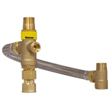 Nibco H-74303W - 3/4 MIP WHTV