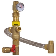 Nibco H-74323W - 3/4 Mip Whtv With Gauge, Drct Cnct Vlv