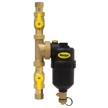 Nibco H-74713 - 3/4 FIP BR MAG BOILER FILTER W ISO VLVS