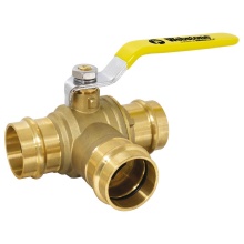 Nibco H-80645W - 11/4 PRS Lf Dzr Br L-Port Bl Vlv