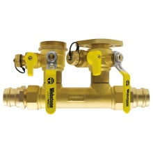 Nibco H-88854-0 - 1 1/4 PRS X 1 Hydro-Core Flg Left