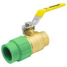 Nibco H-94702W - 1/2 PP-R x FIP LF BR BL VLV