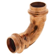 Nibco 907755RPC - PC9607-LT 1/4 OD PRESS 90 ELBOW