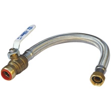 Nibco FXFV18012 - 1/2 B Valve/Push X 3/4 FIPx18 Water Hose