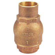 Nibco NJ7Q00D - S480Y 2 SOLDER RING CK VALVE BRZ