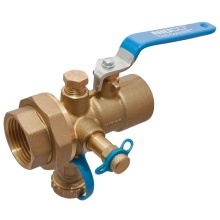 Nibco NL3X30D - T1830 2 THD END COMBO BV W/DRAIN