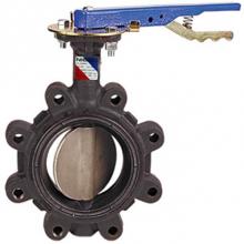 Nibco NLG155F - LD21223 3 LUG BFV 200PSI SS DSC BUNA LH