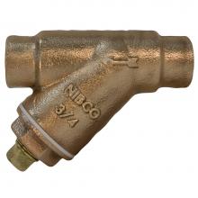 Nibco NJ2QA0B - S221A 1 1/4 20 MESH W/PLUG BRZ STRNR