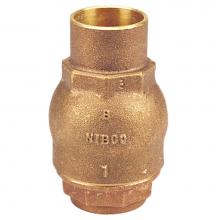 Nibco NJ7Q00D - S480Y 2  SOLDER RING CK VALVE BRZ