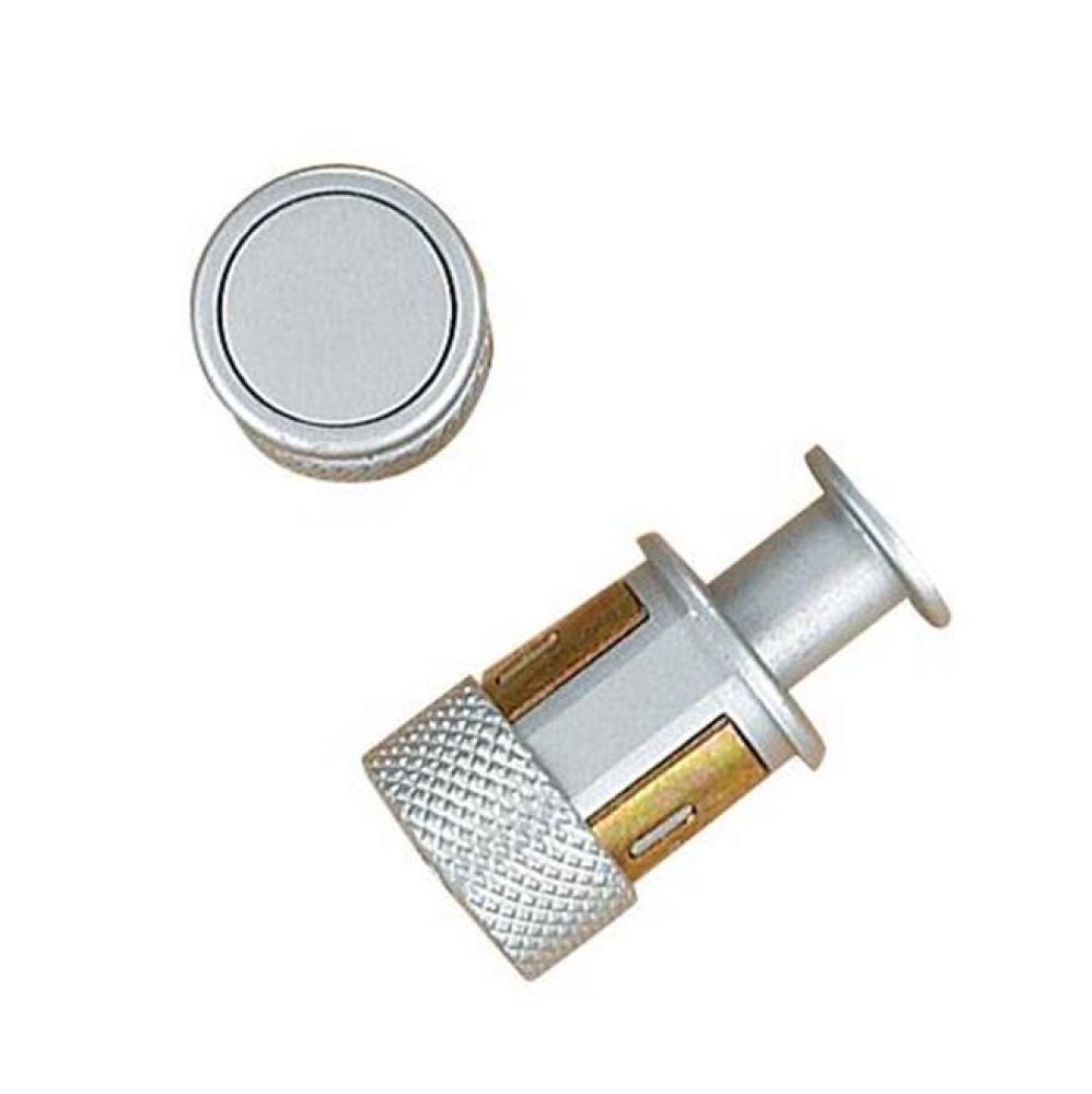 Contemporary Metal Recessed Knob - 6164