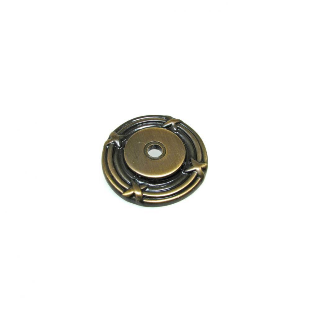 Traditional Metal Rosette for Knob - 8291
