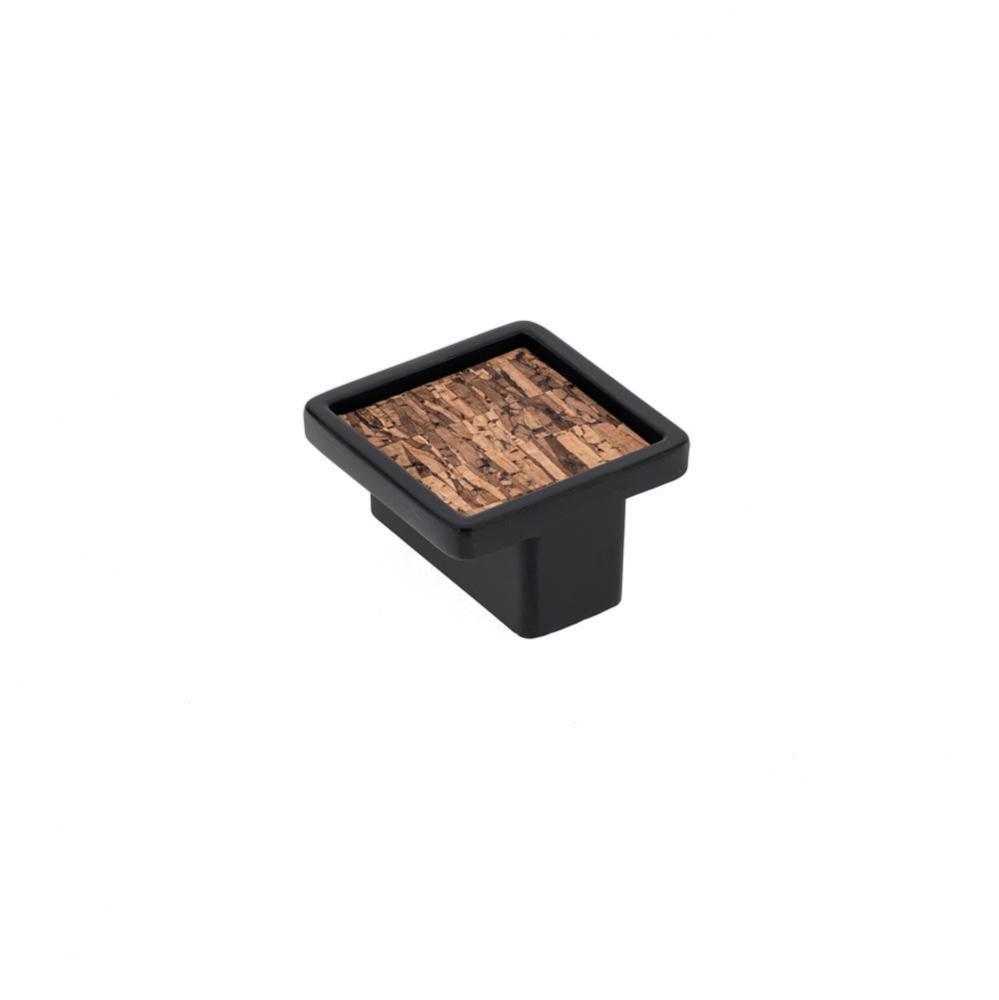 Contemporary Metal and Cork Knob - 5518